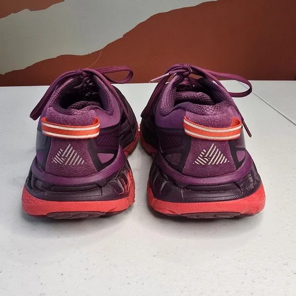 HOKA Stinson ATR 5 Trail-Running Shoes Women's 7 Purple Outdoor Gorpcore - Picture 3 of 10